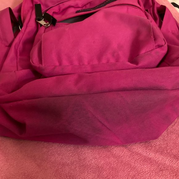 JanSport Hot Pink 5 Zipper Backpack - Picture 7 of 10